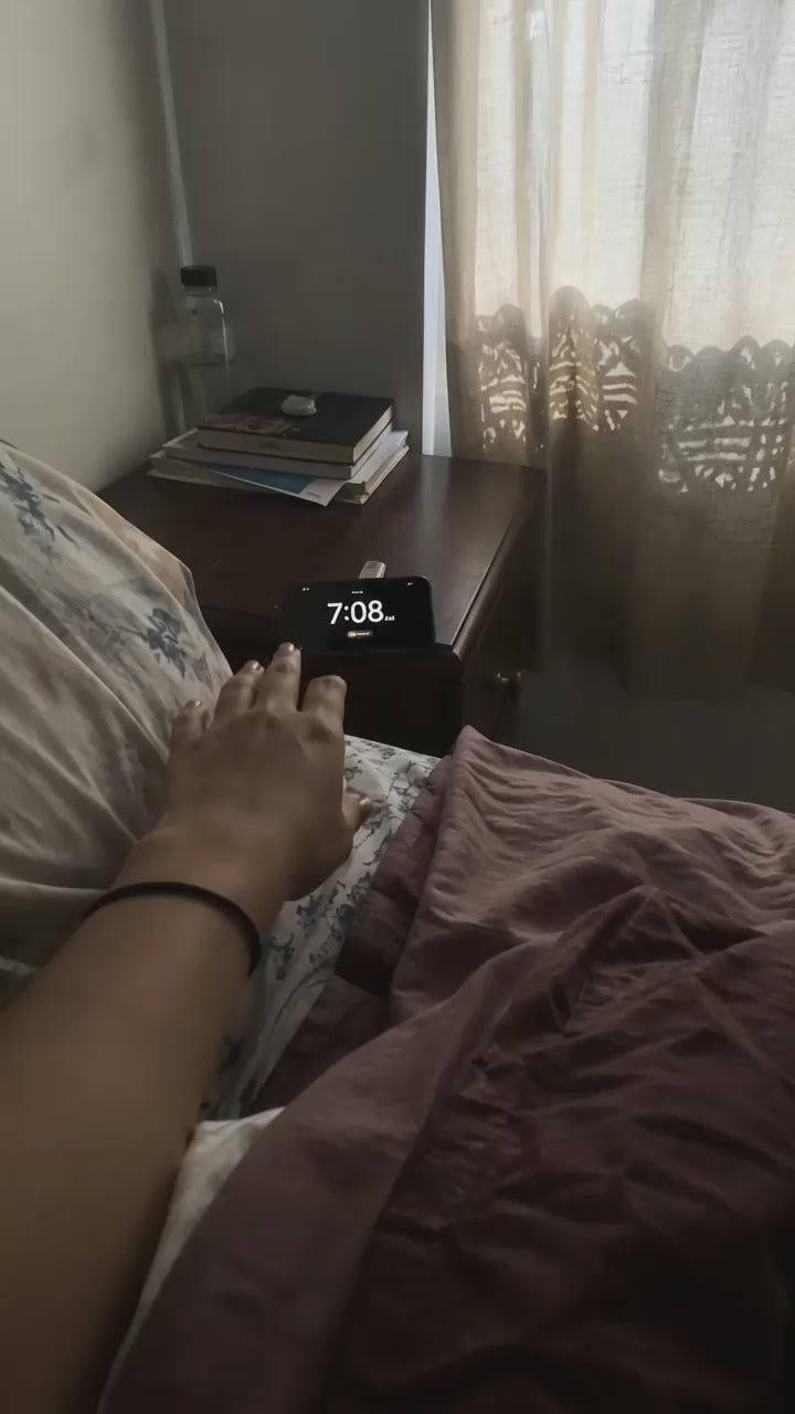 El cansancio aparece antes que el día.